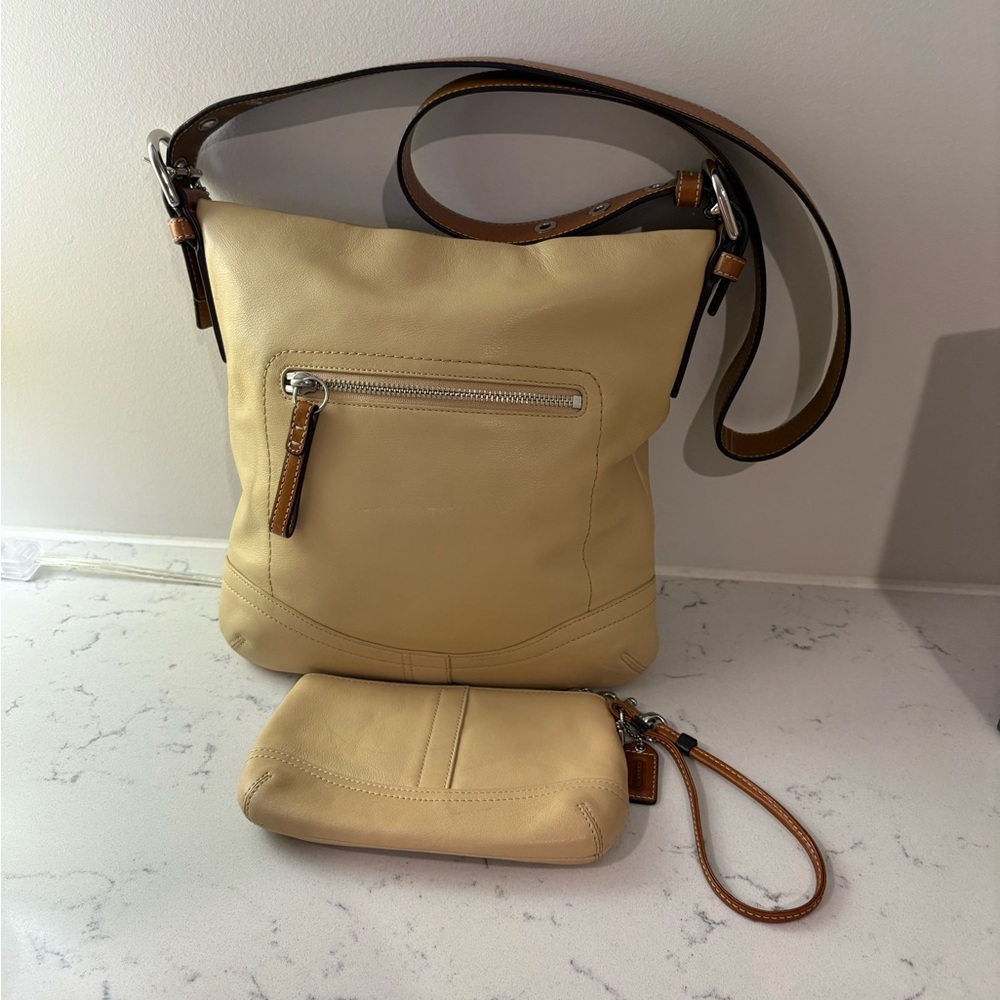 Coach Soho Y2K Slim Duffle Bag and Wristlet Set